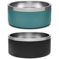 Heavy Duty Dog Bowl Non Slip Stainless Steel 32oz