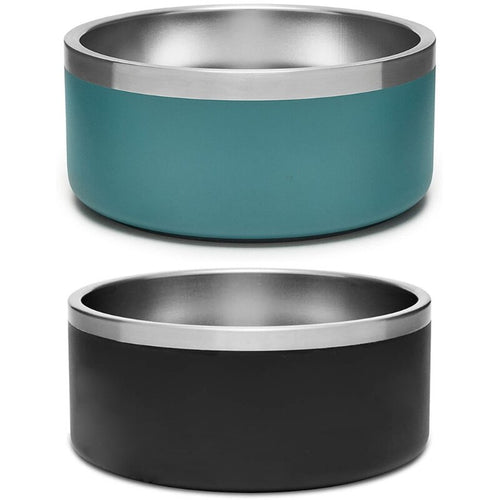 Heavy Duty Dog Bowl Non Slip Stainless Steel 32oz