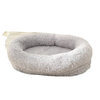 Anti Anxiety / Calming Oval Dog Bed- High Sides, Removable Cover