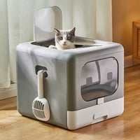 Fully Enclosed Cat litter Box / Tray