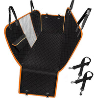 Premium Waterproof Car Boot & Seat Cover with Storage Pockets