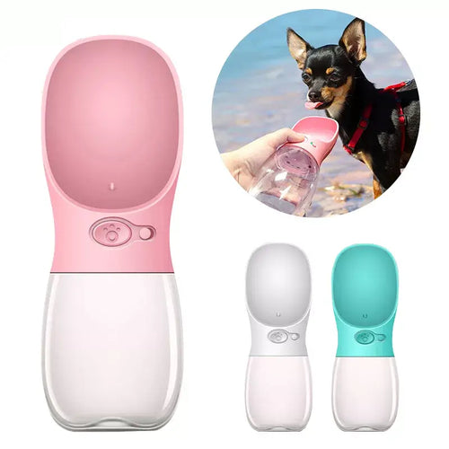 Portable Dog Water Bottle & Feeder