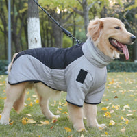 2-in-1 Dog Puffer Jacket with Integrated Harness