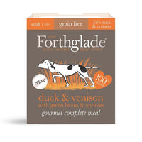 Forthglade Gourmet Grain Free Duck & Venison 7 x 395g