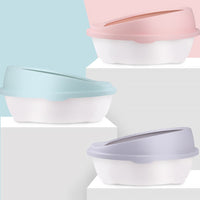 Round Anti Splash Cat Litter Tray
