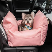 Waterproof Dog Car Seat Booster Bed