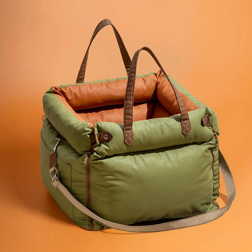 Luxury Dog Car Booster Seat and Bed