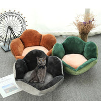 Comfy Paw Shaped Cat Bed