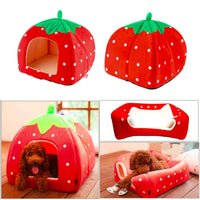 Strawberry Cat Bed