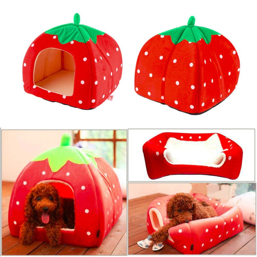 Strawberry Cat Bed