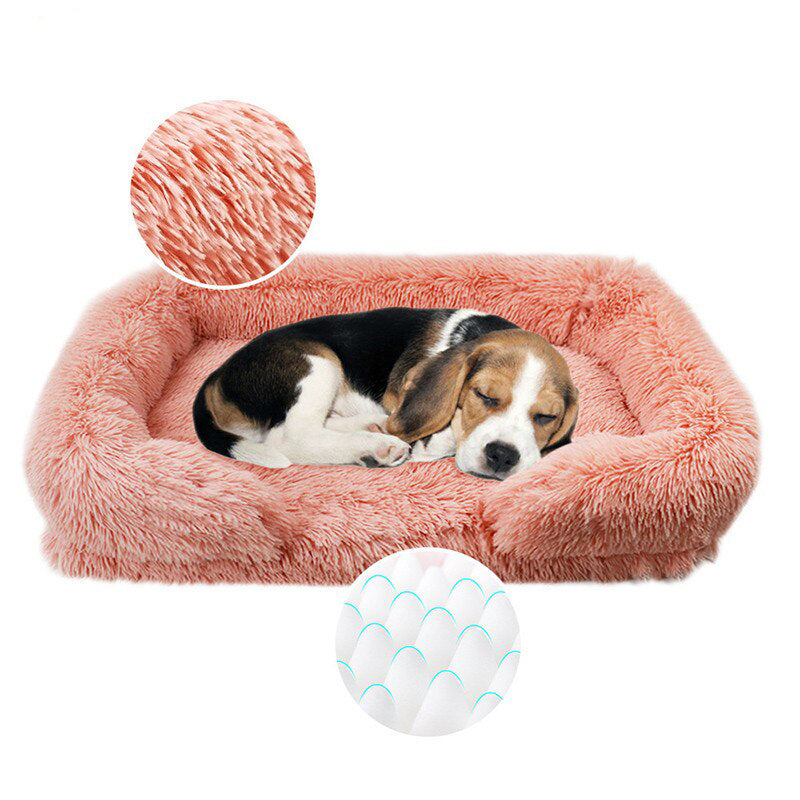 Anti Anxiety / Calming Fully Enclosed Dog Sofa Bed With Removable Cover