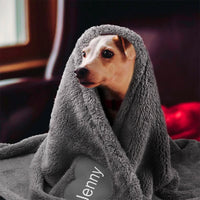 Personalised Dog Sleeping Blanket