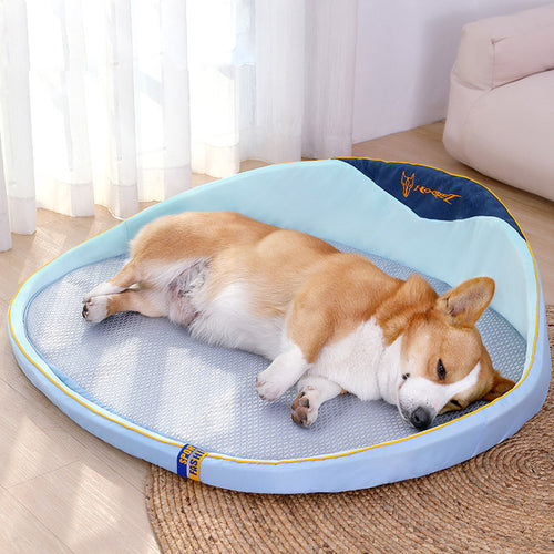 Removable Cover Dog Summer Cooling Bed