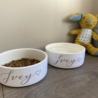Personalised Ceramic Pet Bowls