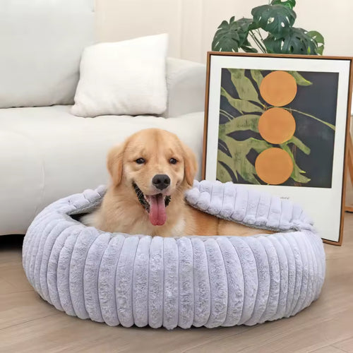 Puppy Dog Bed with Blanket Cover