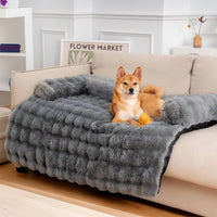 Plush Dog Sofa Bed Couch Cover