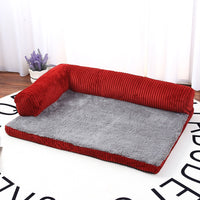Luxury L-Shaped Dog Sofa Bed