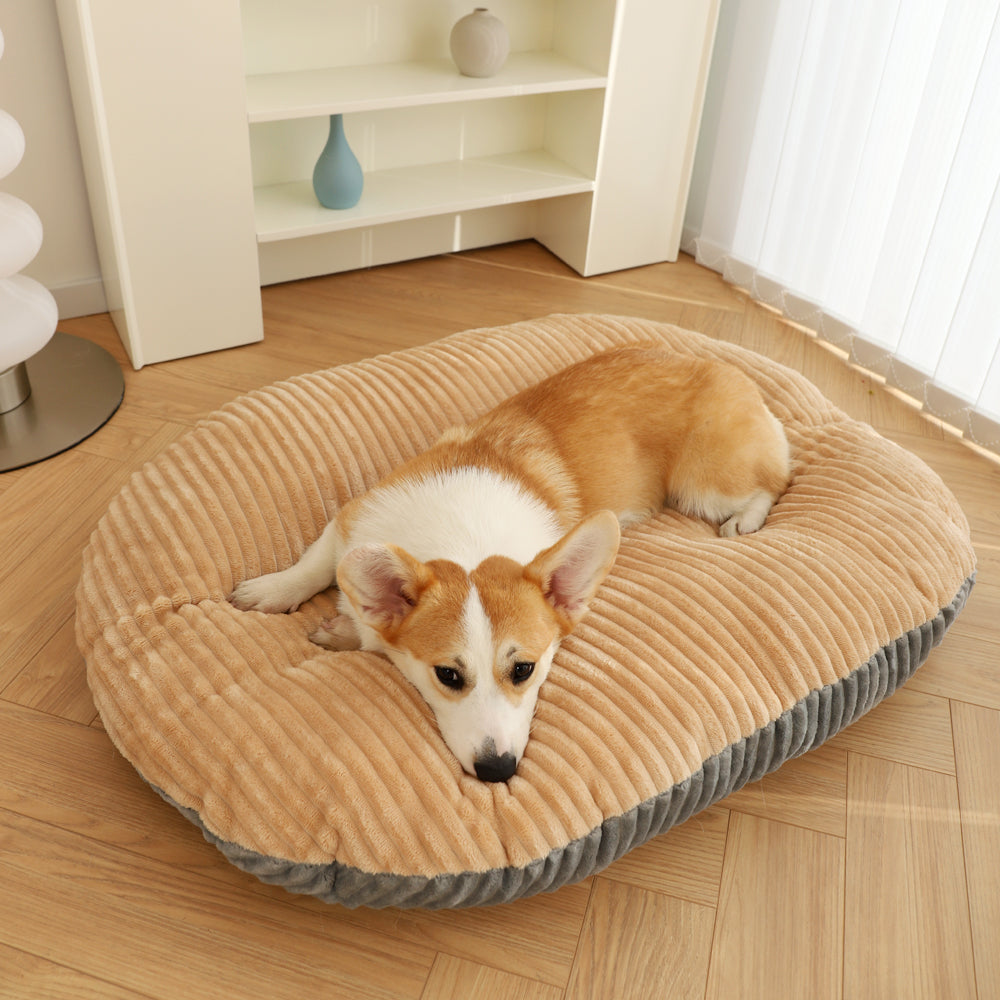 Pet Family Dog Tub Bed Oval Cushion