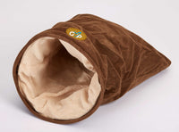 Nordic Crinkle Cat Bag (28x28x46cm) Brown