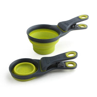 3 in 1 Dog / Cat Food Measuring Cup & Bag Sealing Clip