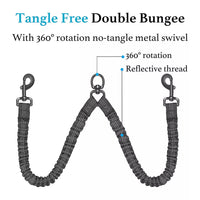 Tangle Free Double Dog Lead
