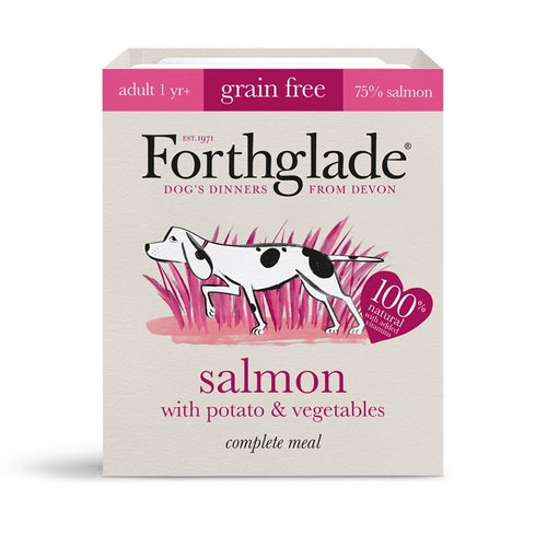 Forthglade Complete Grain Free Salmon 6 x 395g