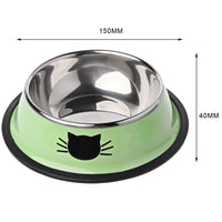 Non-Slip Cat Bowls