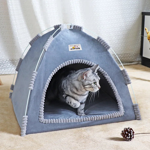 Summer Indoor/Outdoor Cat Tent
