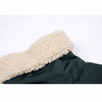 Whippet Greyhound/ Large Dogs Fleece Lined Dog Jacket