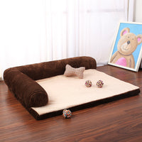 Luxury L-Shaped Dog Sofa Bed