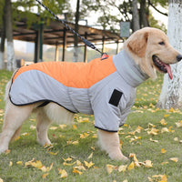 2-in-1 Dog Puffer Jacket with Integrated Harness