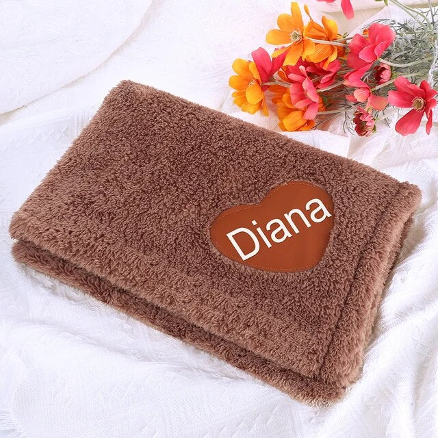 Personalised Dog Sleeping Blanket