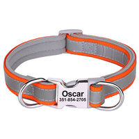 Reflective Personalised Dog Collar