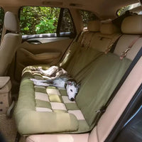 Travel Dog Car Seat Bed- Chessboard pattern, Cosy & Safe