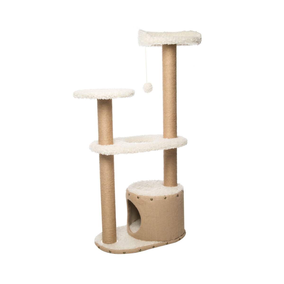 Cat Scratcher EasyFix Grand (60x37x130cm) Beige