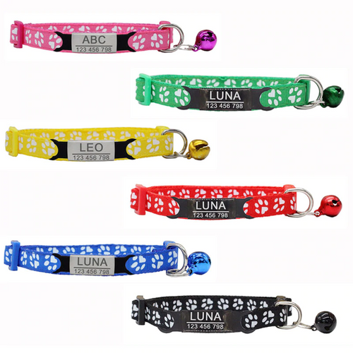 Personalised Cat Collar
