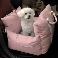 Waterproof Dog Car Seat Booster Bed