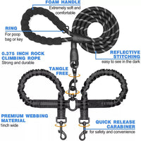 Tangle Free Double Dog Lead
