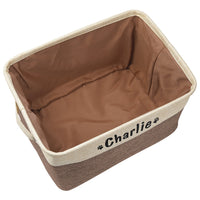 Personalised Pet Toy Storage Basket