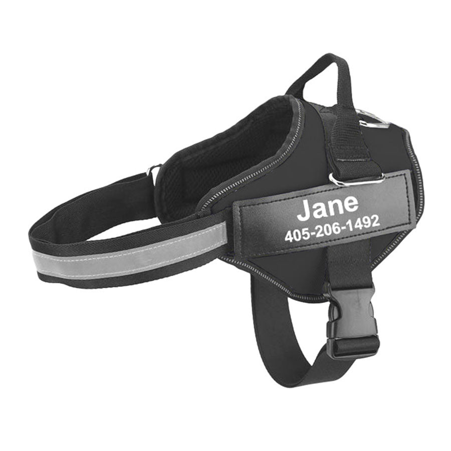 Personalised No Pull Dog Harness