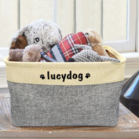Personalised Pet Toy Storage Basket