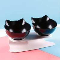 Anti-Vomiting Raised Cat Bowls