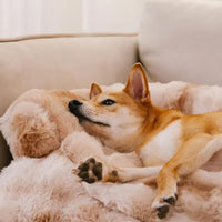 Plush Dog Sofa Bed Couch Cover
