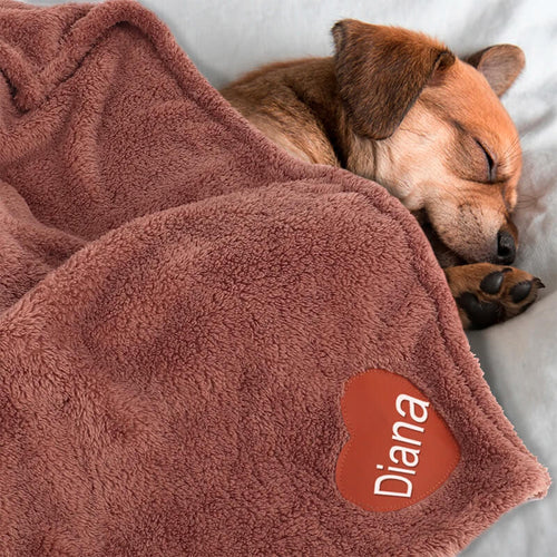 Personalised Dog Sleeping Blanket