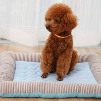 Summer Cooling Dog Mat with Sides