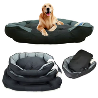 Waterproof Orthopaedic Jumbo Dog Bed for Large Dogs with Removable Cover
