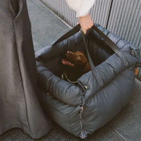 Luxury Dog Car Booster Seat and Bed