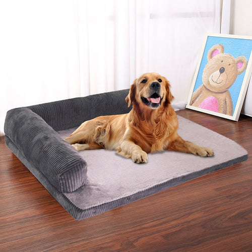 Luxury L-Shaped Dog Sofa Bed