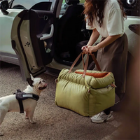 Luxury Dog Car Booster Seat and Bed