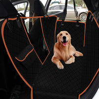 Premium Waterproof Car Boot & Seat Cover with Storage Pockets